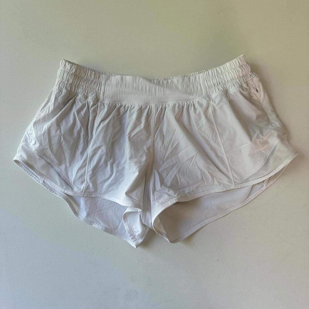 White Hotty Hot Low Rise Lined
